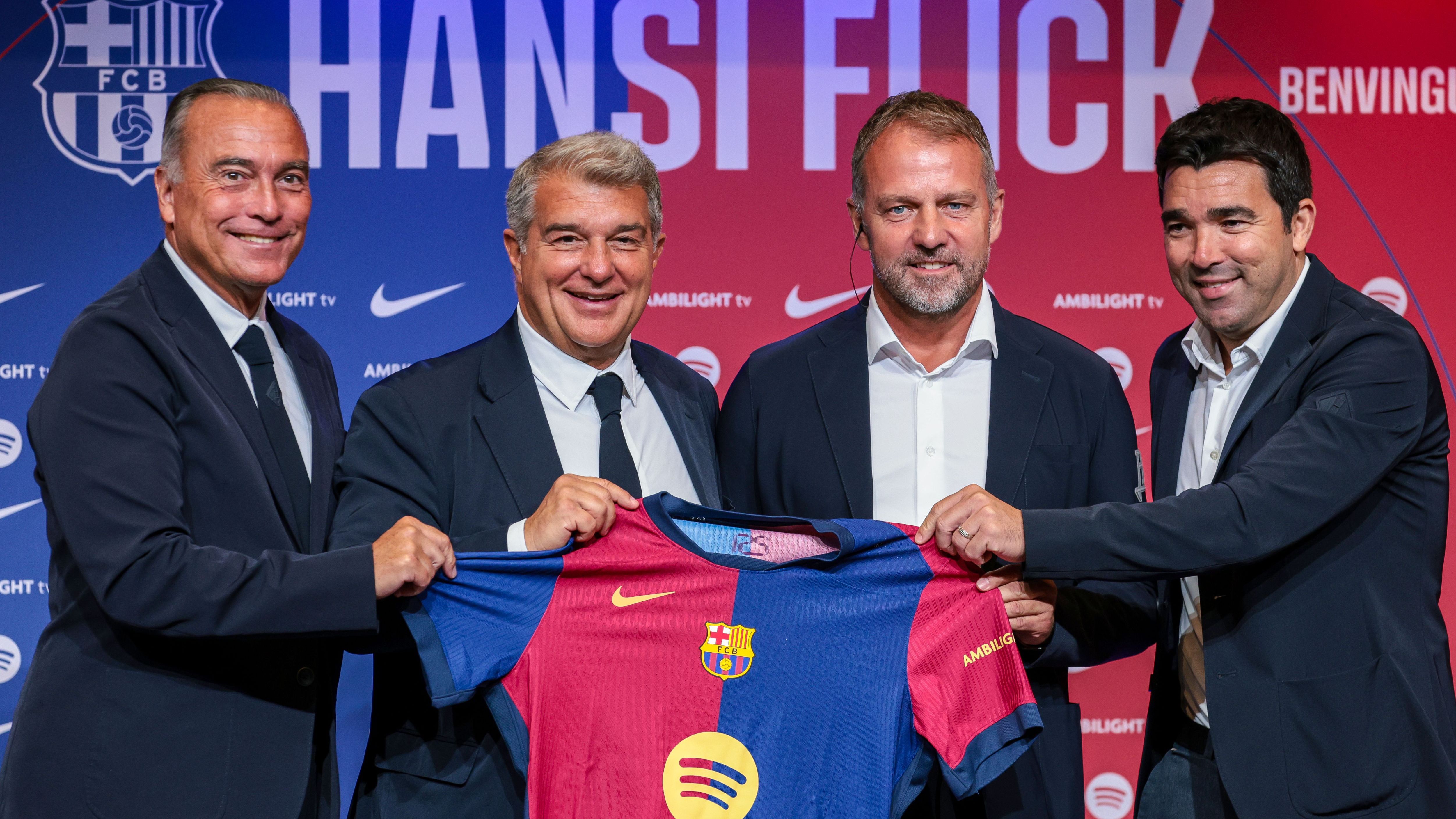 Hansi Flick Raises Concerns Over Barcelona's Player Registration Issues with Marcus Rashford and Joan Garcia Ahead of La Liga Opener