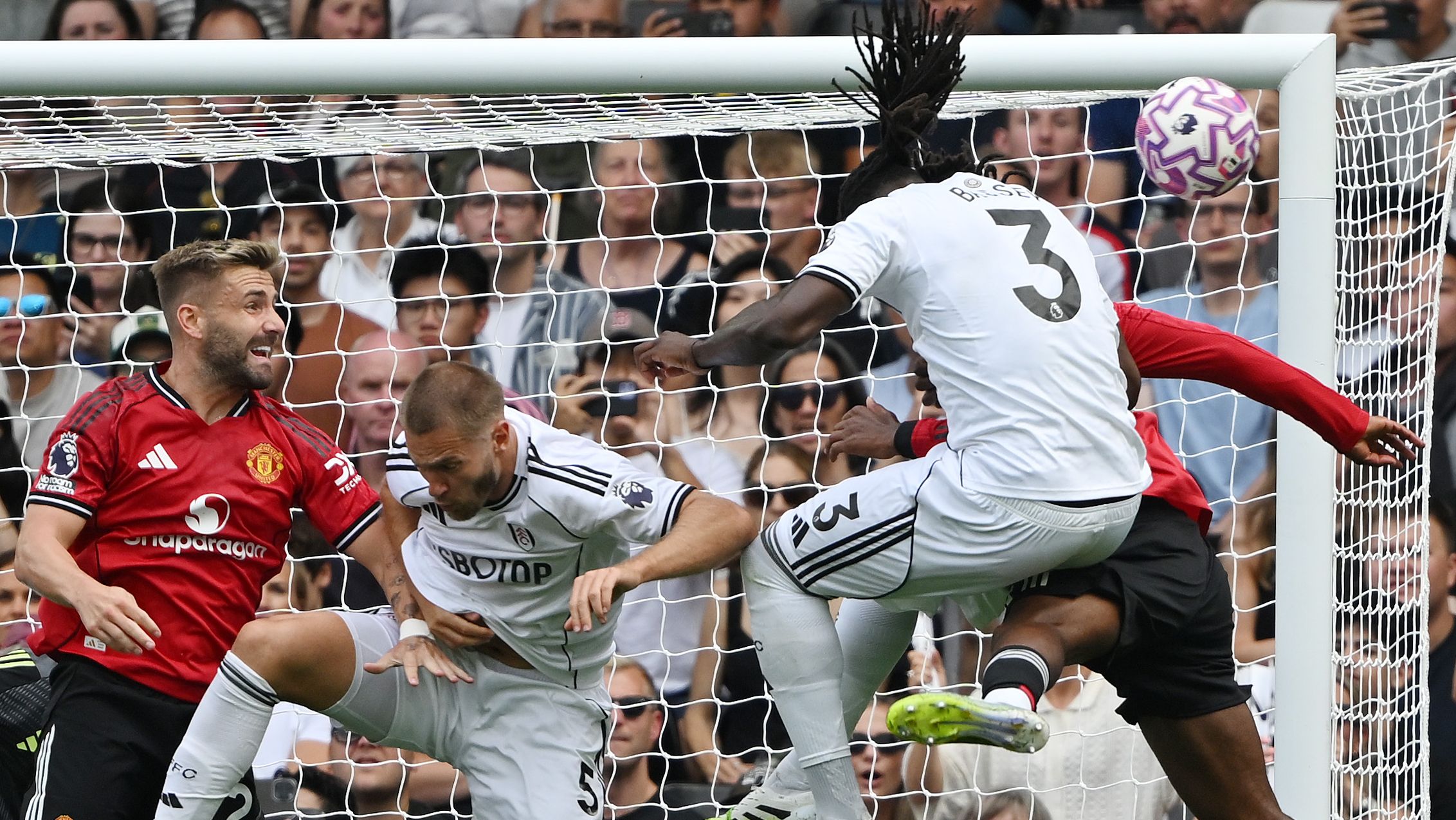 Calvin Bassey Argues Manchester United's Goal Against Fulham Should Be Disallowed