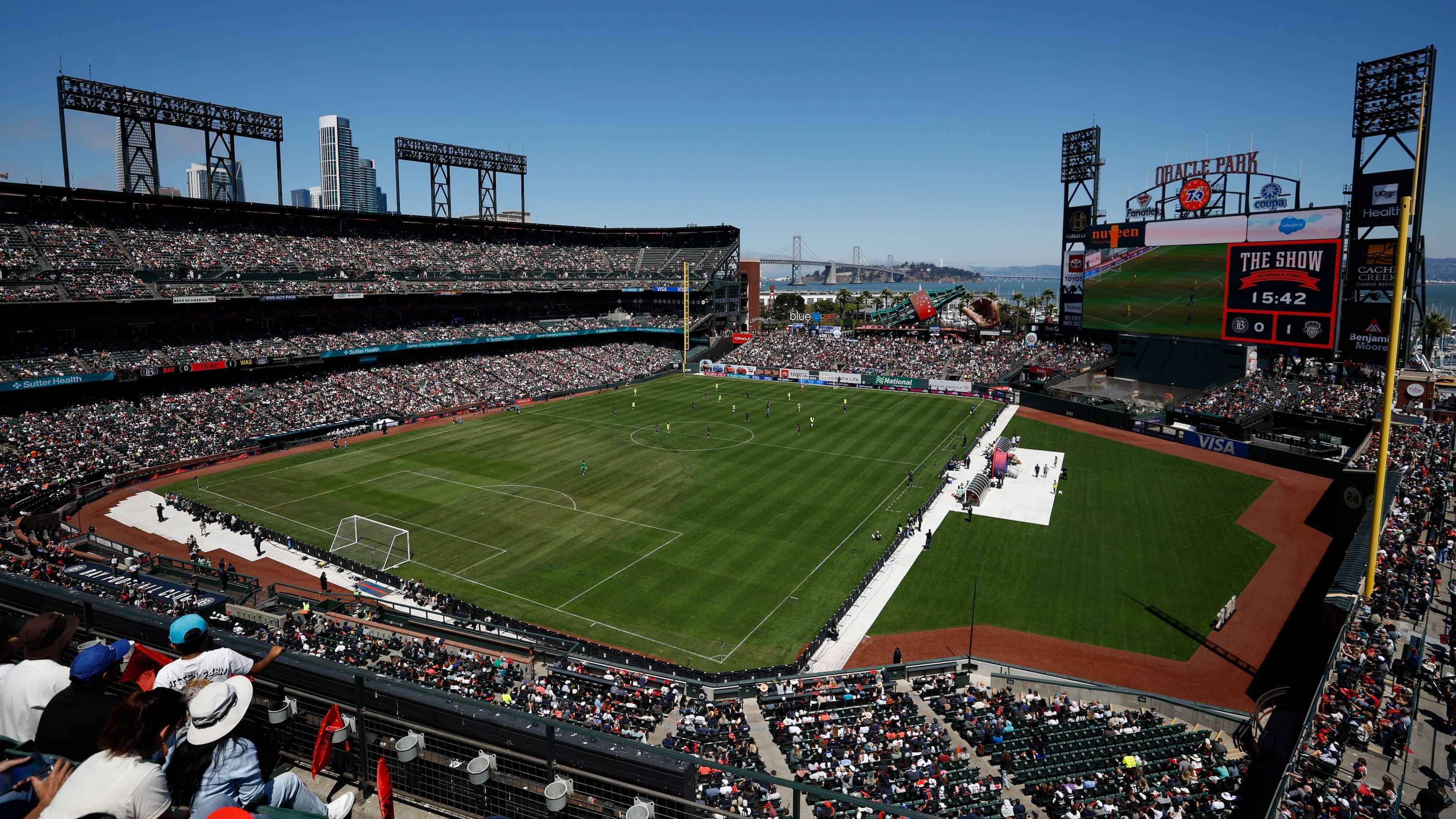 Bay FC Sets NWSL Attendance Record, Attracting Over 40,000 Fans Against Washington Spirit at Oracle Park