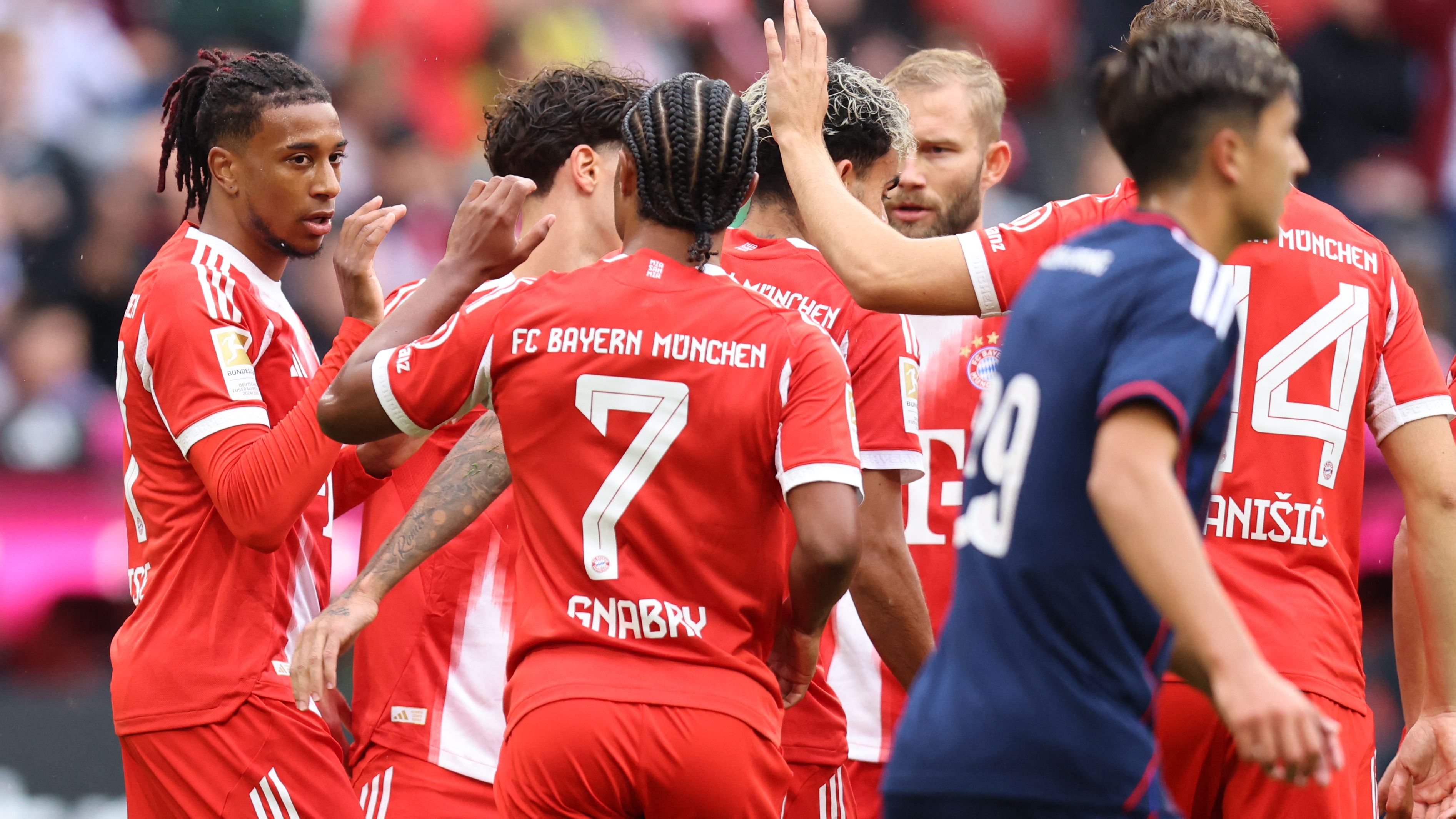 Michael Olise earns Kevin De Bruyne comparison from Vincent Kompany as Bayern Munich boss challenges star to 'make strides' after brilliant debut season