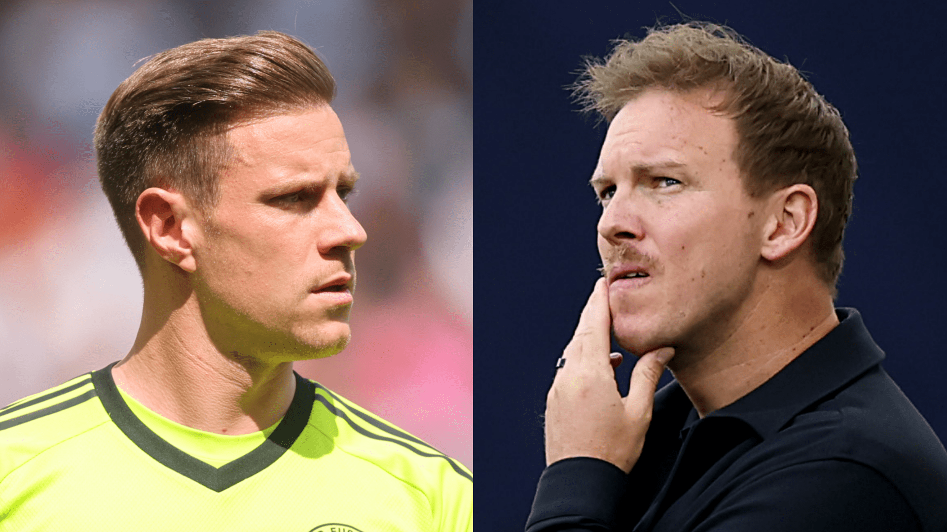 'Keeping our fingers crossed' – Julian Nagelsmann picks Germany's new first choice goalkeeper but reveals Marc-Andre ter Stegen plan amid injury and Barcelona troubles