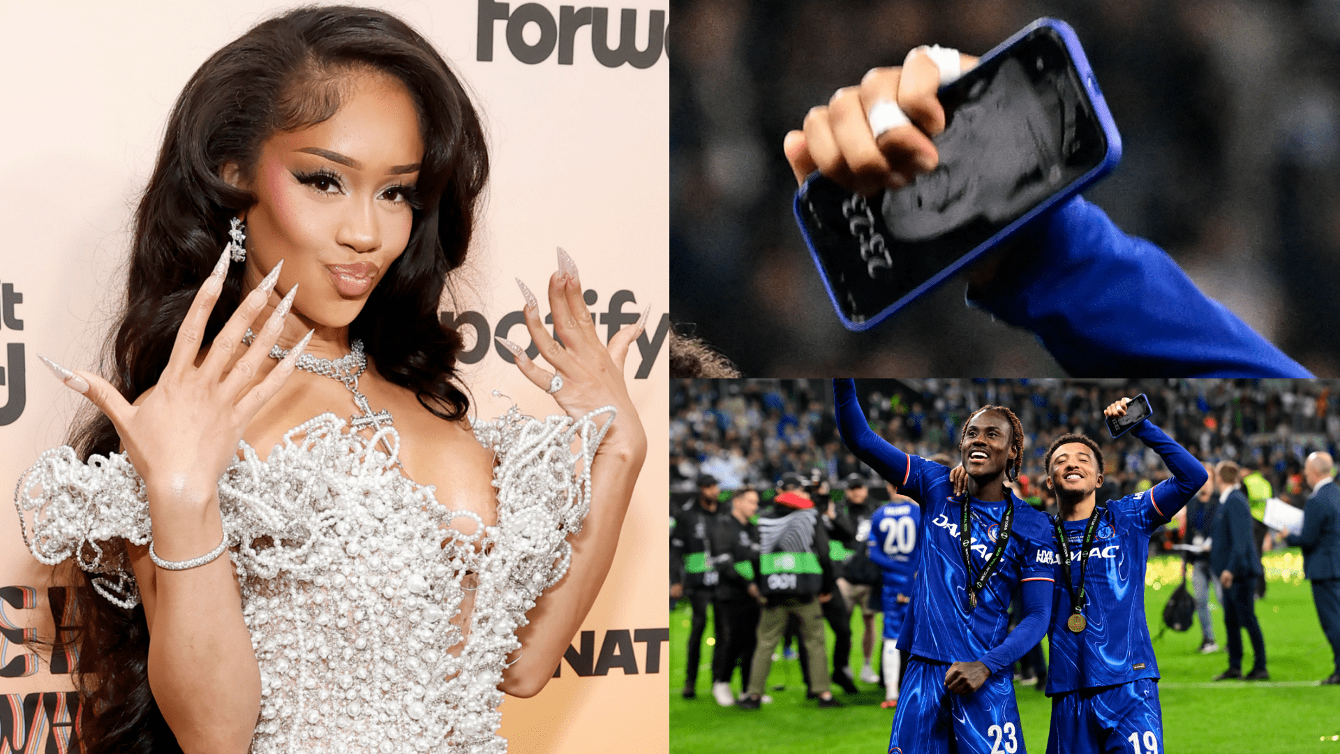 Jadon Sancho of Manchester United Considers Ending European Career to Relocate with Girlfriend Saweetie in the United States, Amid Offers from Roma and Besiktas