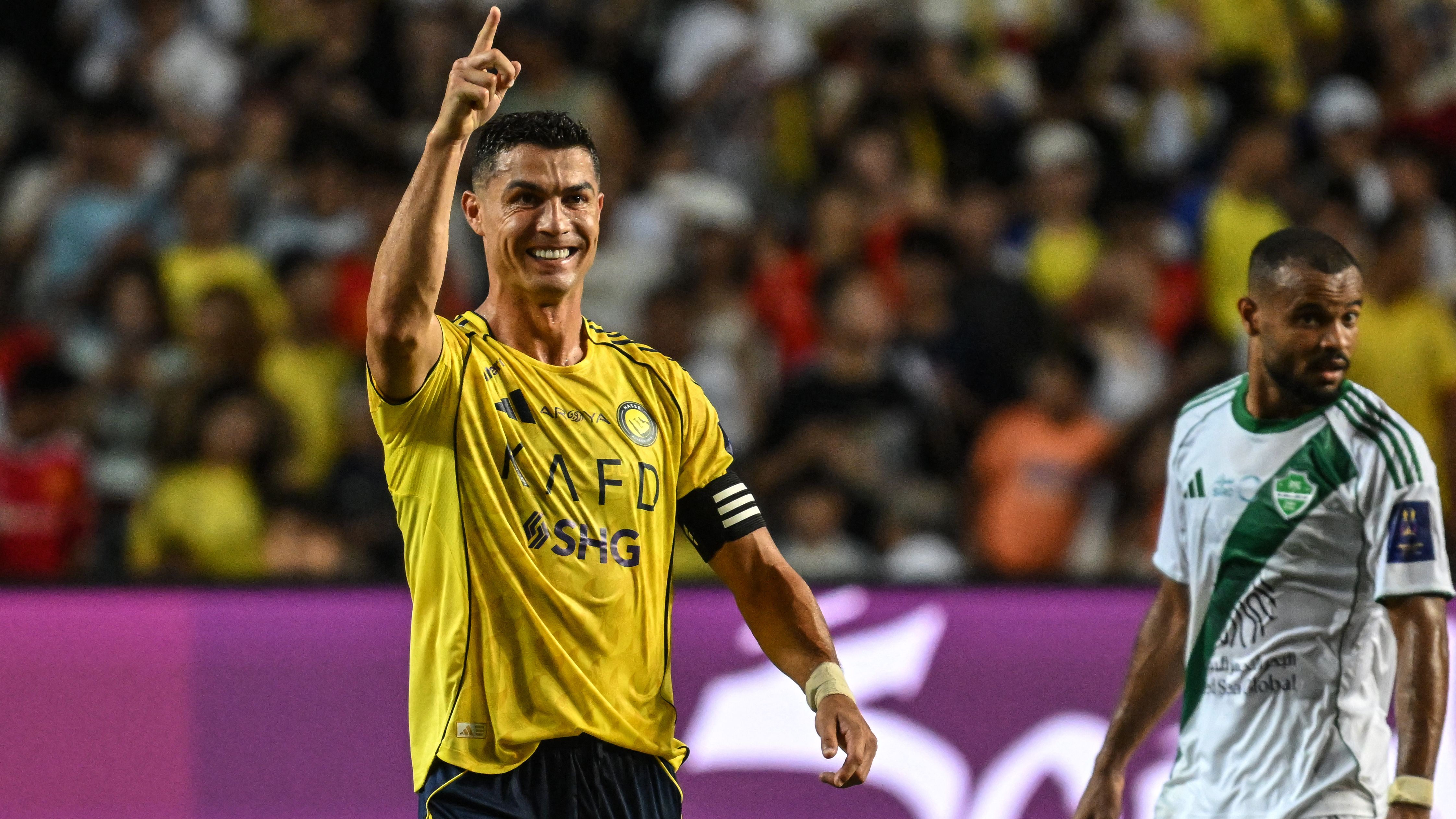 Cristiano Ronaldo Unveils Al-Nassr's Striking New Away Kit for the 2025-26 Season, Joined by Joao Felix and Sadio Mane in Adidas Reveal
