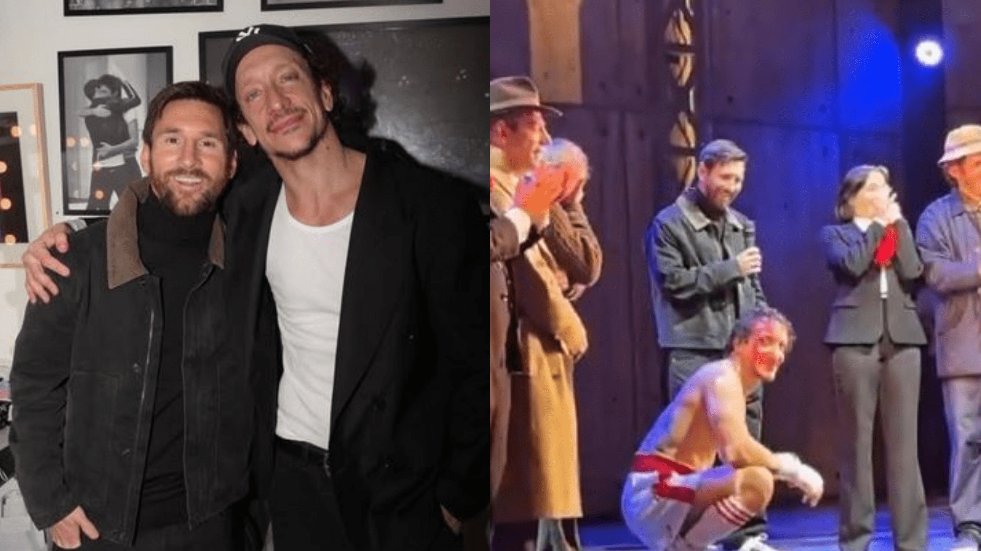 Lionel Messi Surprises Theatergoers with Appearance at ‘Rocky' Performance in Buenos Aires, Invited Onstage by Lead Actor and Friend Nico Vazquez