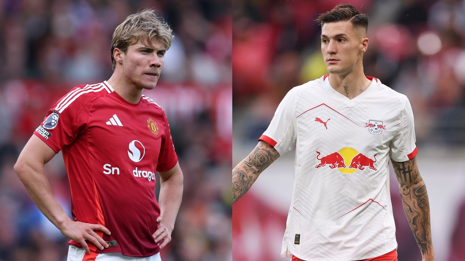 Rasmus Hojlund Asserts Superiority Over Benjamin Šeško Amid Manchester United Striker's Disappointment in Napoli Transfer