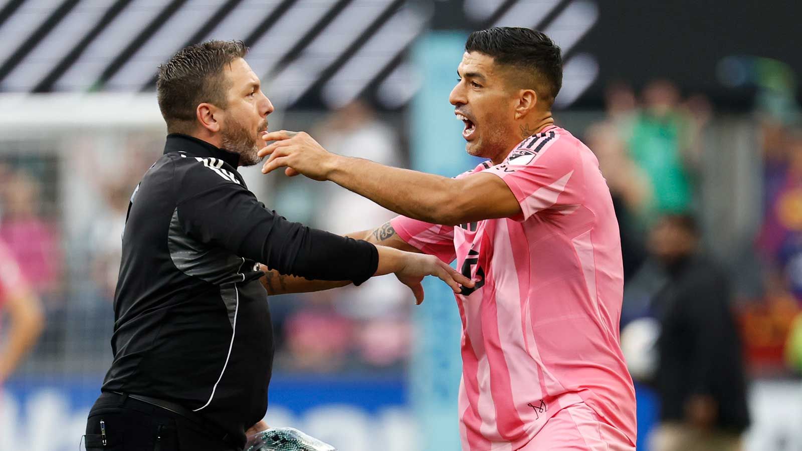 Inter Miami's Luis Suarez suspended for six games while Sergio Busquets, Tomas Aviles and Seattle Sounders' coach Steven Lenhart also disciplined for Leagues Cup brawl