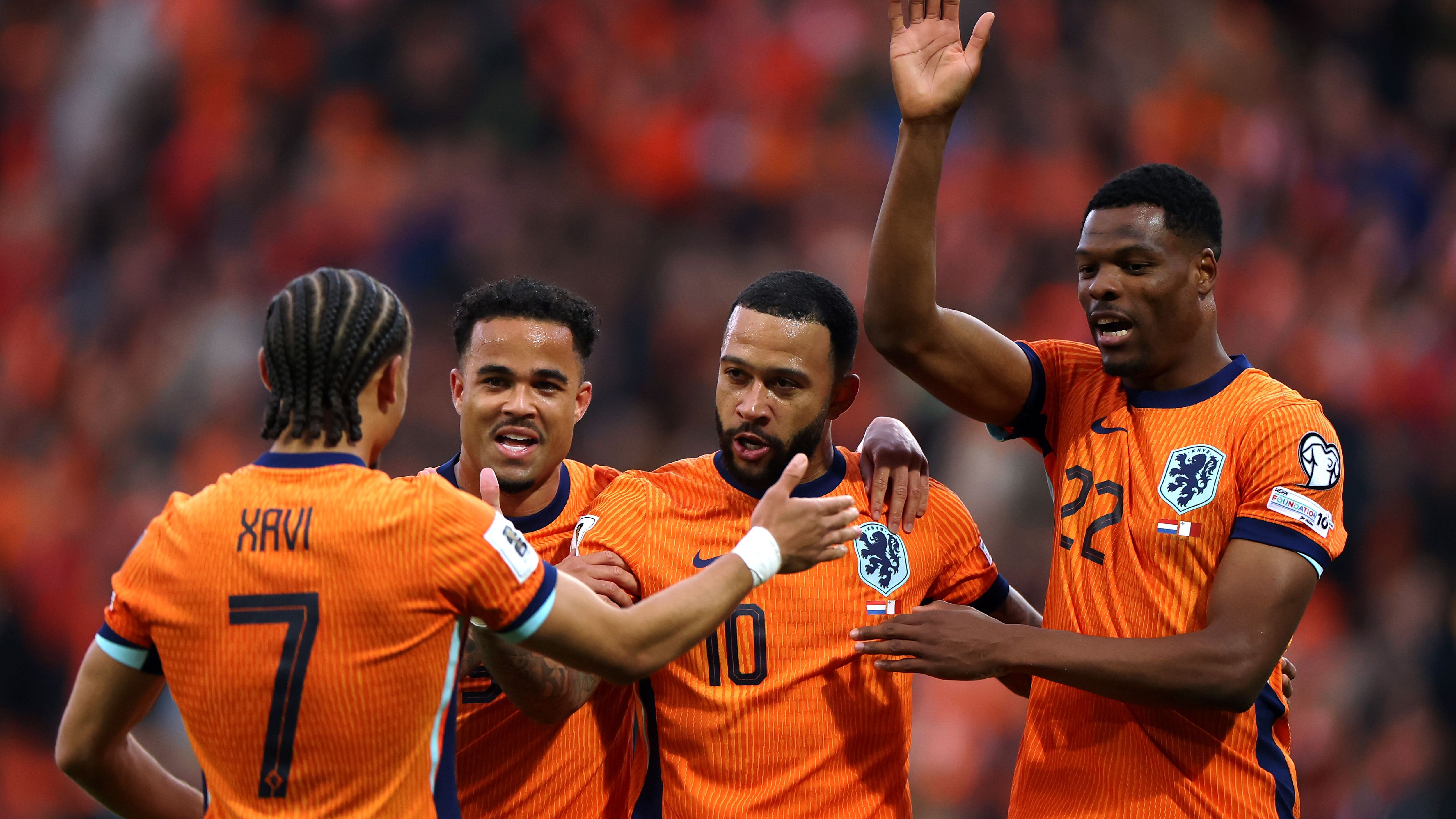 Denzel Dumfries Reflects on Scoring Potential and Celebratory Setback in Netherlands' Match Against Poland